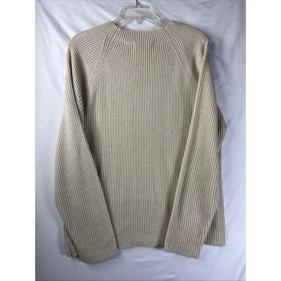 Carolyn Taylor Sweater Womens Black White Funnel Neck Kinen Long Sleeve NWT - Picture 2 of 5